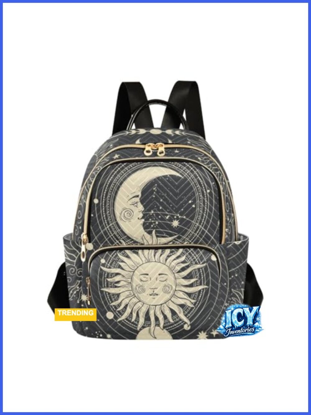 Women's Quilted Boho Backpack Purse Handbag Mini Fashion Backpack